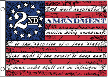 USA 2nd Amendment Flag
