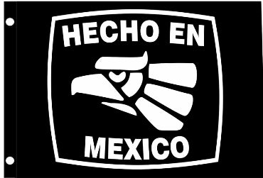 Hecho en Mexico Flag