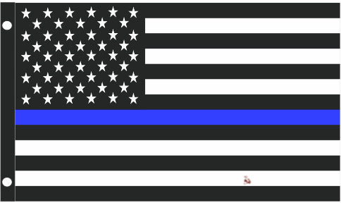 USA Blue Line Flag