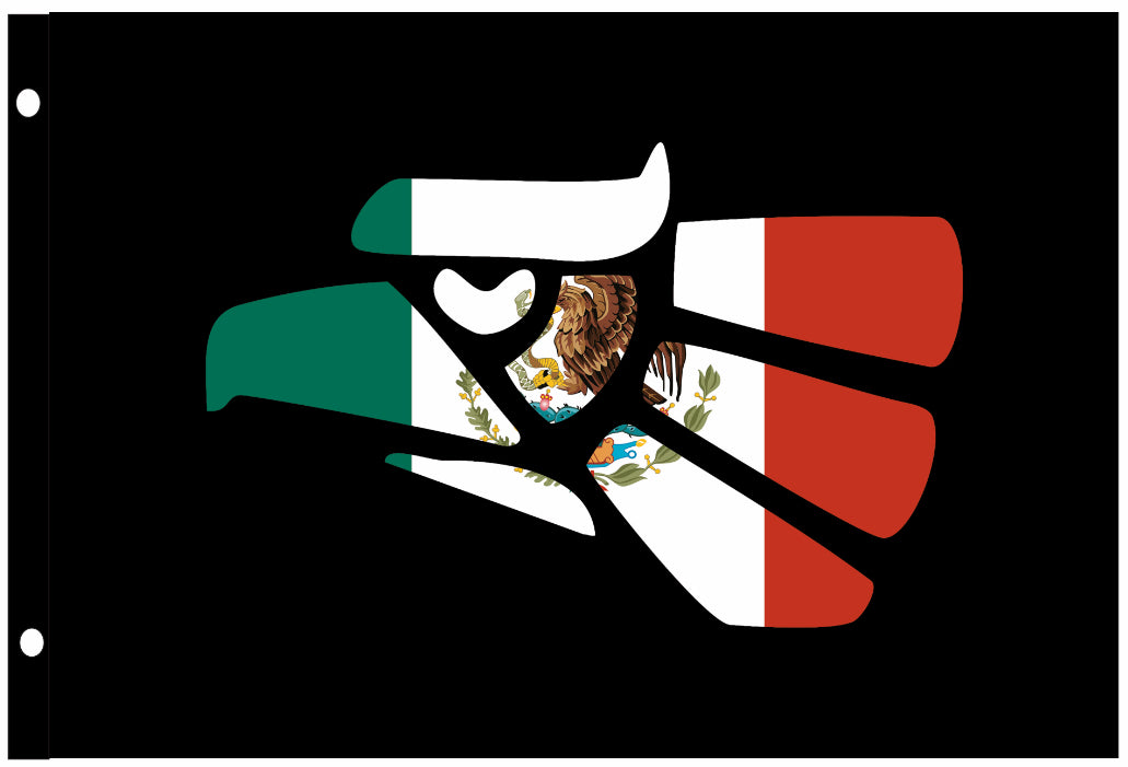 Hecho en Mexico Mexican Eagle Flag